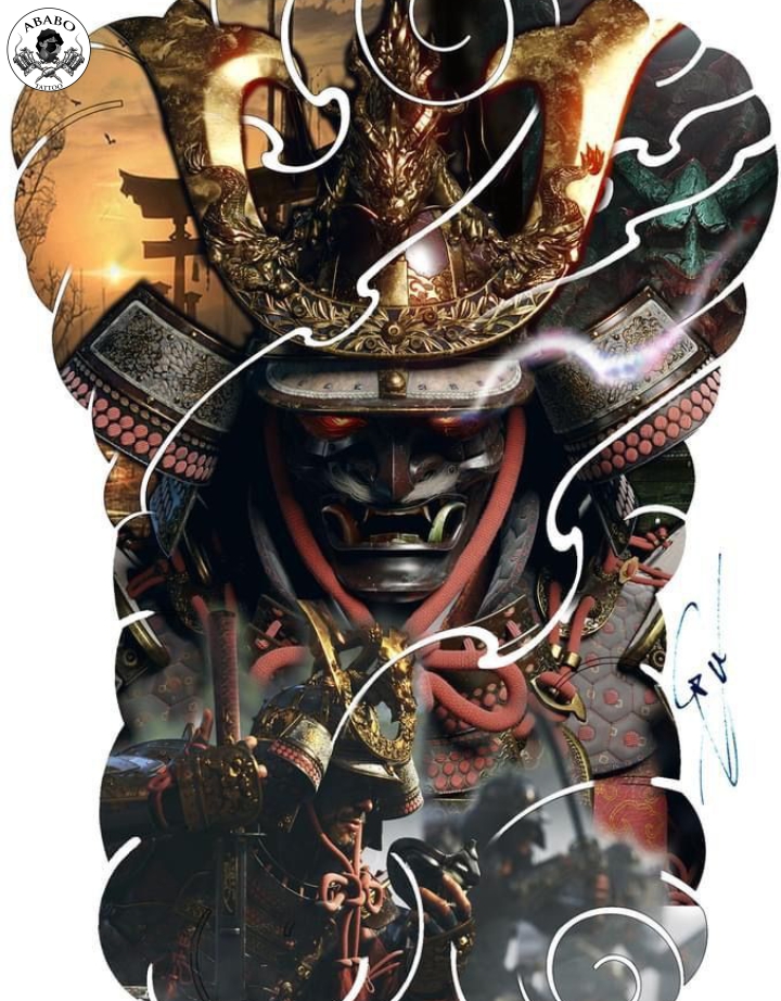Hình xăm samurai đẹp nhất