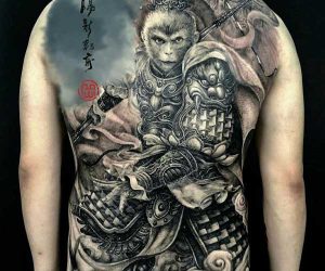 Hình Xăm Ngộ Không – Thần Thái Chiến Binh Tại AbaboTattoo Tân Phú